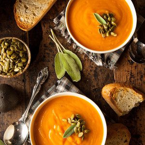 Pumpkin and Red Lentil Soup